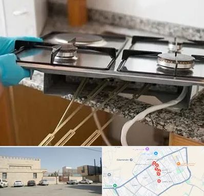 قطعات اجاق گاز در نواب اسلامشهر 