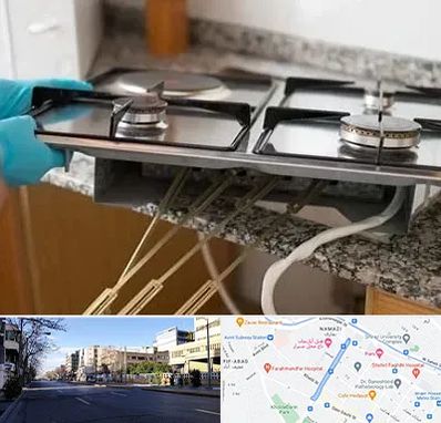 قطعات اجاق گاز در خیابان ملاصدرا شیراز 