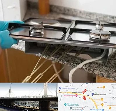 قطعات اجاق گاز در پارک وی 