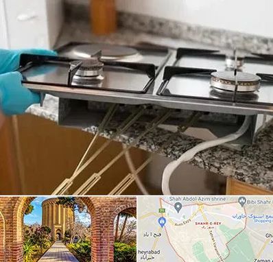 قطعات اجاق گاز در شهر ری