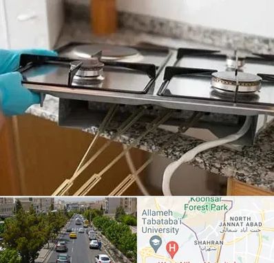 قطعات اجاق گاز در شهران 