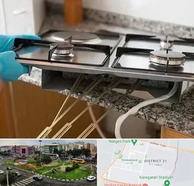 قطعات اجاق گاز در تهرانسر 