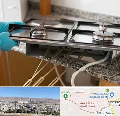 قطعات اجاق گاز در شهرک گلستان شیراز 