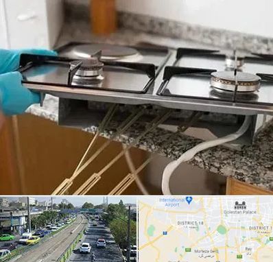قطعات اجاق گاز در جنوب تهران 