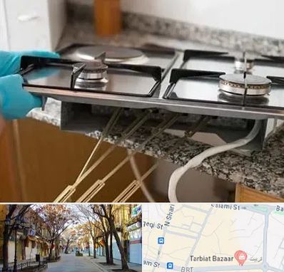 قطعات اجاق گاز در تربیت تبریز 
