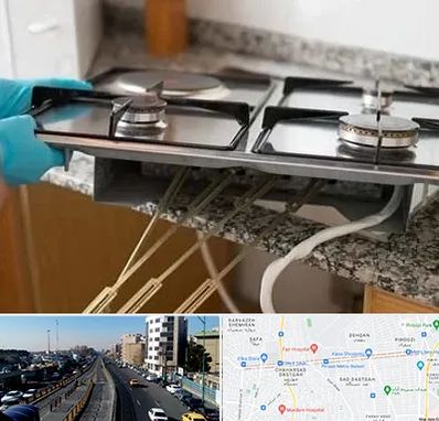 قطعات اجاق گاز در پیروزی 