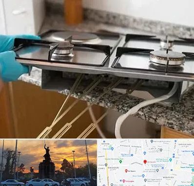 قطعات اجاق گاز در میدان حر 