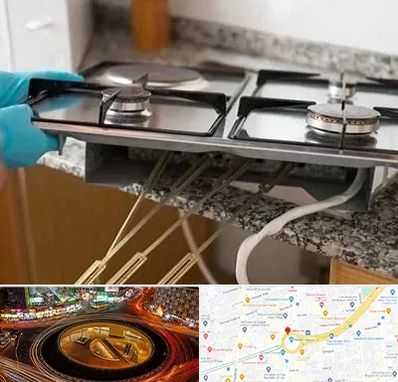 قطعات اجاق گاز در میدان ولیعصر 