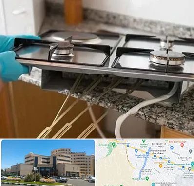 قطعات اجاق گاز در صیاد شیرازی مشهد 