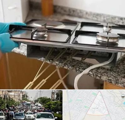 قطعات اجاق گاز در سیدی مشهد 