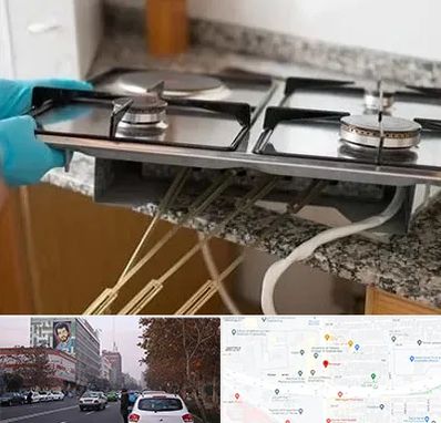 قطعات اجاق گاز در کارگر شمالی 