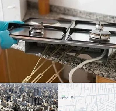 قطعات اجاق گاز در جیحون