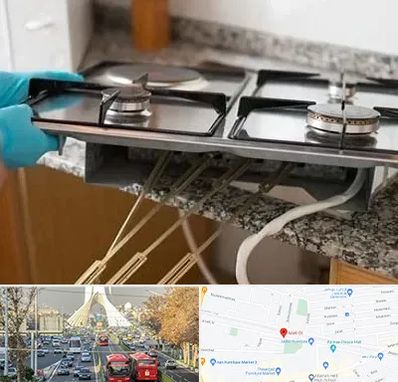 قطعات اجاق گاز در خیابان آزادی 