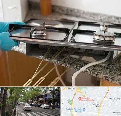 قطعات اجاق گاز در ظفر 