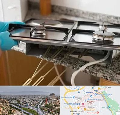 قطعات اجاق گاز در معالی آباد شیراز 