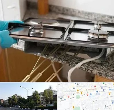 قطعات اجاق گاز در میدان کاج 