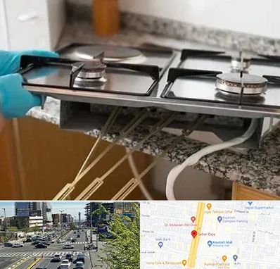 قطعات اجاق گاز در ستاری 