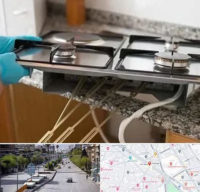 قطعات اجاق گاز در خیابان زند شیراز 