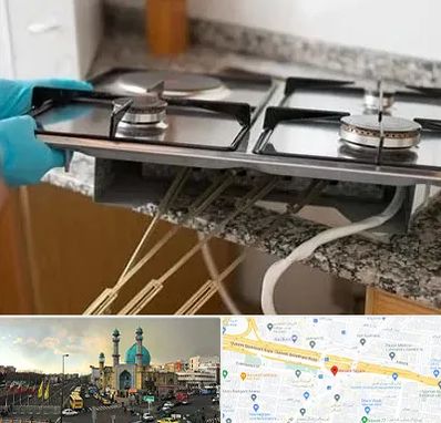 قطعات اجاق گاز در رسالت 