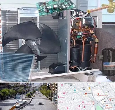 قطعات کولر گازی در خیابان زند شیراز 