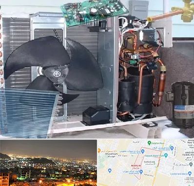 قطعات کولر گازی در مارلیک کرج 