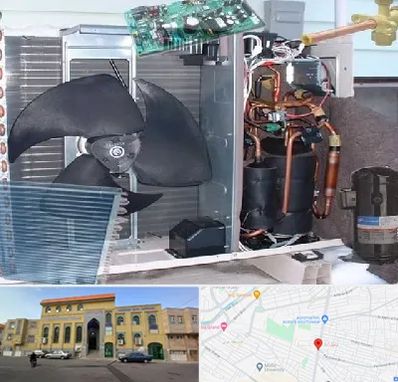 قطعات کولر گازی در زنبیل آباد قم 