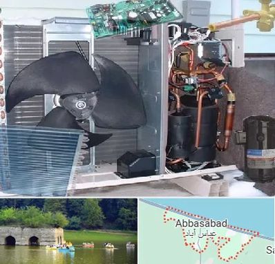 قطعات کولر گازی در عباس آباد