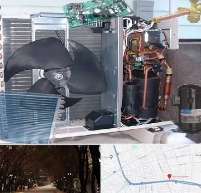 قطعات کولر گازی در ابوریحان تبریز 