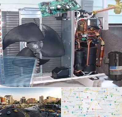 قطعات کولر گازی در منطقه 7 تهران 