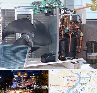 قطعات کولر گازی در کیانپارس اهواز 