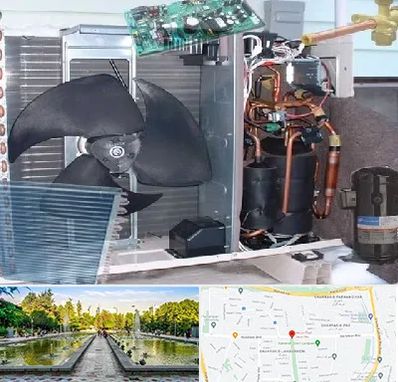 قطعات کولر گازی در سرسبز 