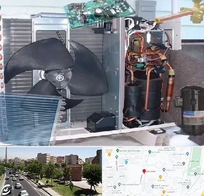 قطعات کولر گازی در شهرک آزمایش