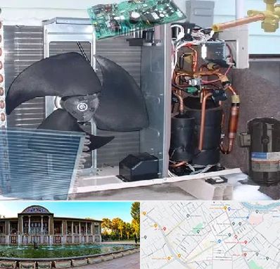 قطعات کولر گازی در عفیف آباد شیراز 