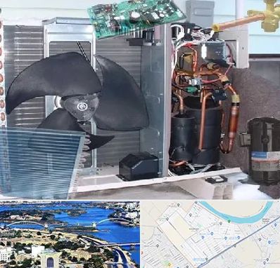 قطعات کولر گازی در کوروش اهواز 