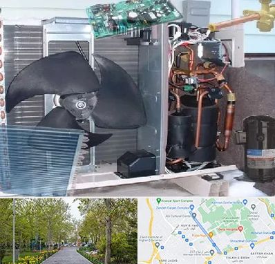 قطعات کولر گازی در قدوسی غربی شیراز 