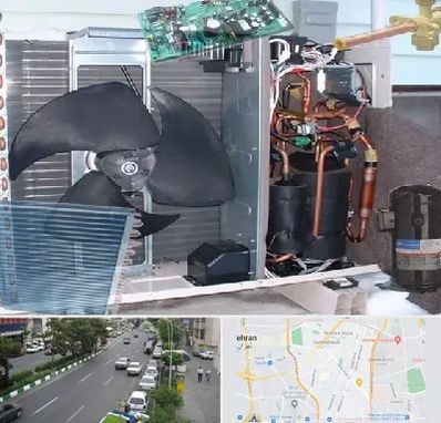 قطعات کولر گازی در ستارخان 