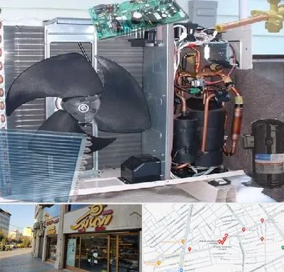 قطعات کولر گازی در عطاران قم 