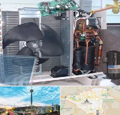 قطعات کولر گازی در تهران