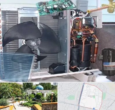 قطعات کولر گازی در باغمیشه تبریز 