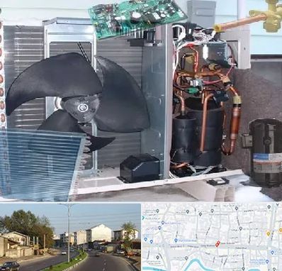 قطعات کولر گازی در ضیابری رشت 