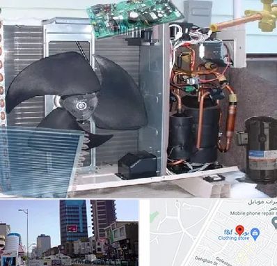 قطعات کولر گازی در چهارراه طالقانی کرج 