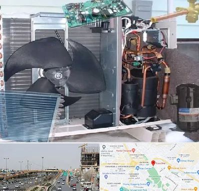 قطعات کولر گازی در بلوار توس مشهد 