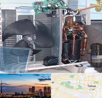 قطعات کولر گازی در غرب تهران 
