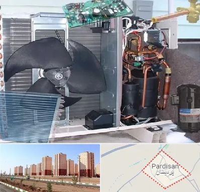 قطعات کولر گازی در پردیسان قم 