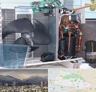 قطعات کولر گازی در منطقه 4 تهران 