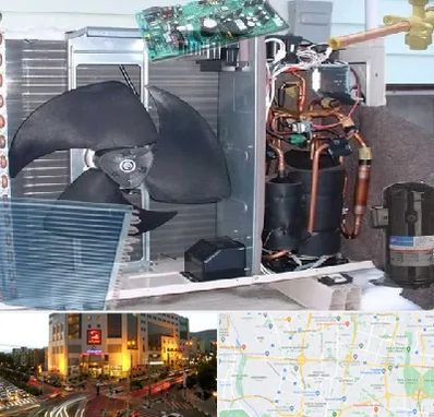 قطعات کولر گازی در جنت آباد تهران 