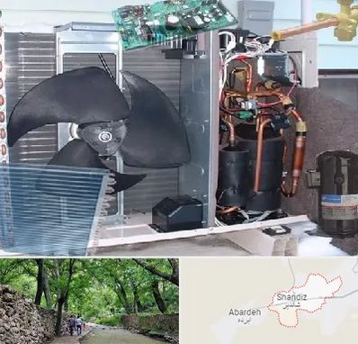 قطعات کولر گازی در شاندیز مشهد 