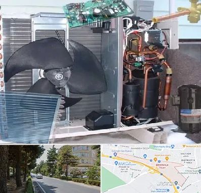 قطعات کولر گازی در مهرویلا کرج 