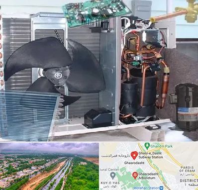 قطعات کولر گازی در قصرالدشت شیراز 