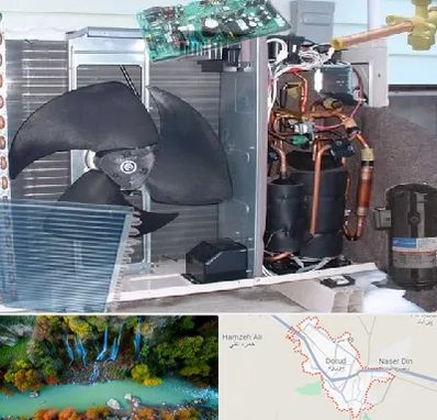 قطعات کولر گازی در دورود